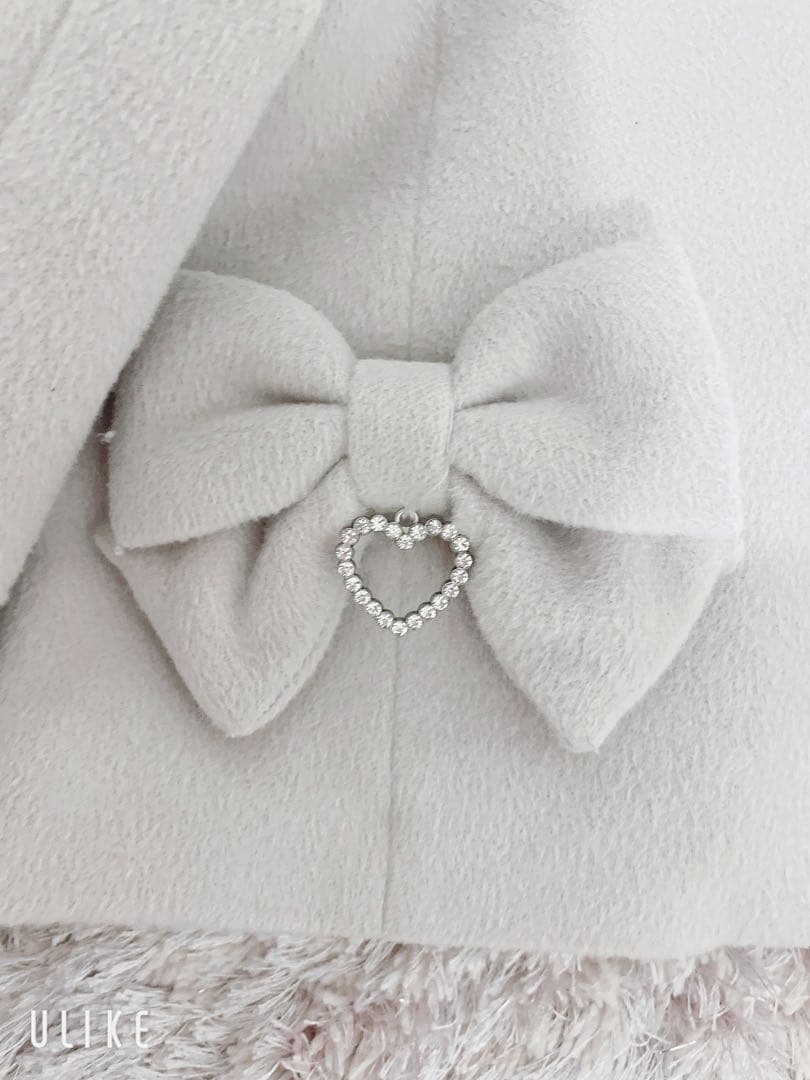 NOEMIE ノエミー ヨークフリルドーリーショートコート ピンク