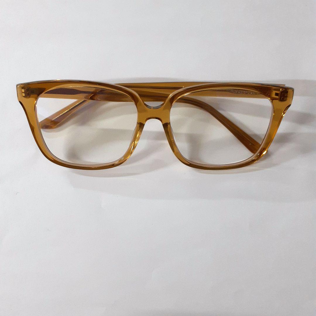 【SHISHIKUI】square eye / clear brown