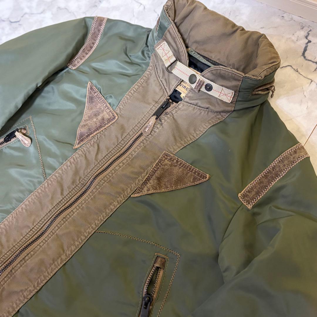 AVIREX 60周年記念/STYLE 6172074羊革使用フライトジャケット