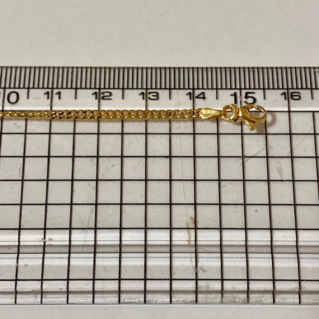 K18喜平ブレスレット　15㎝　gold 18金