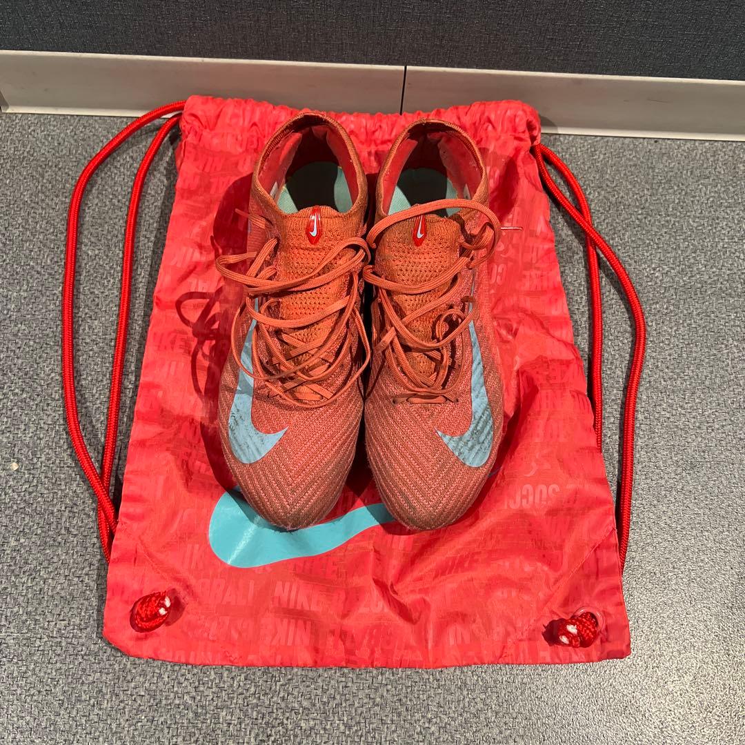 Nike サッカーシューズ オレンジ/ブルー