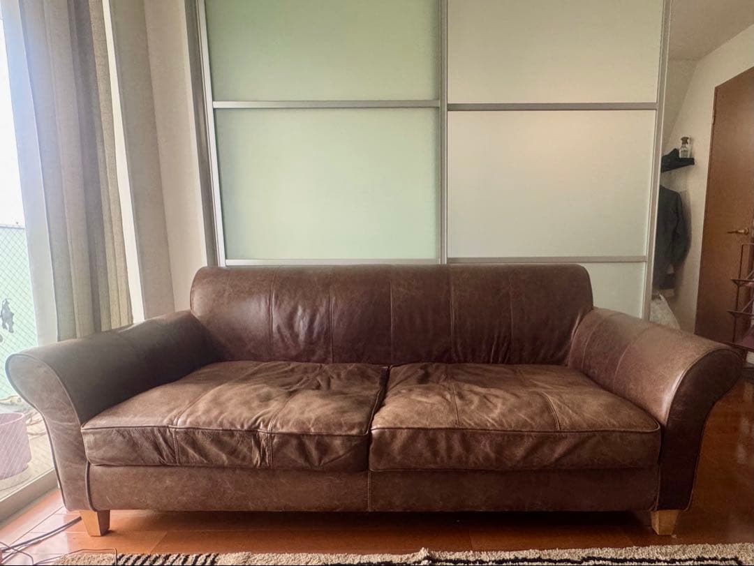 RELAX FORMレザーテックスソファ アンティーク