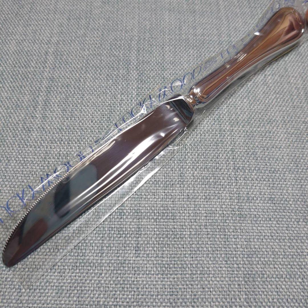 LUCKY WOOD 洋白銀器 EPNS ロムネー カトラリー4本セット未開封