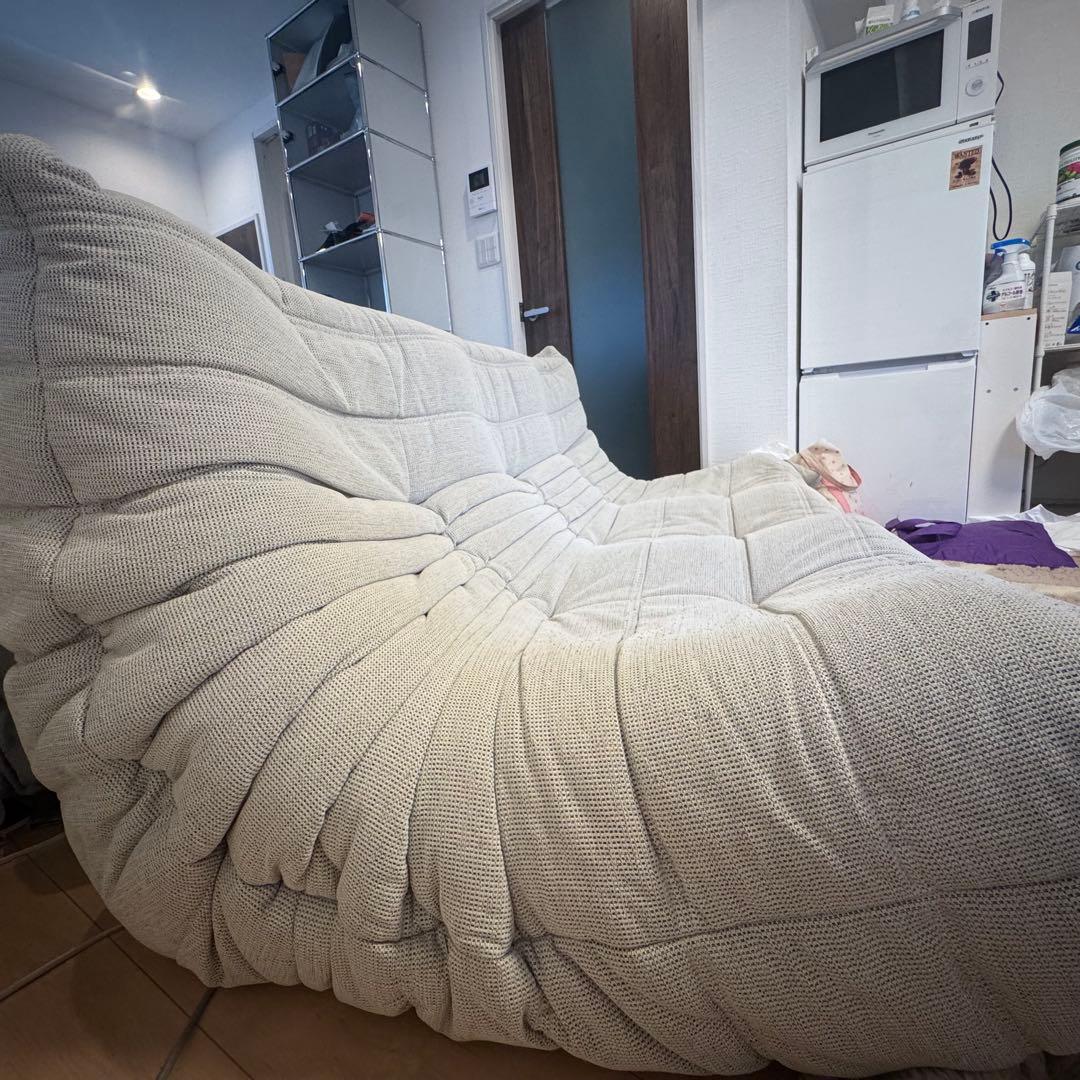 リーンロゼ トーゴ ソファ 3人掛け 中古品