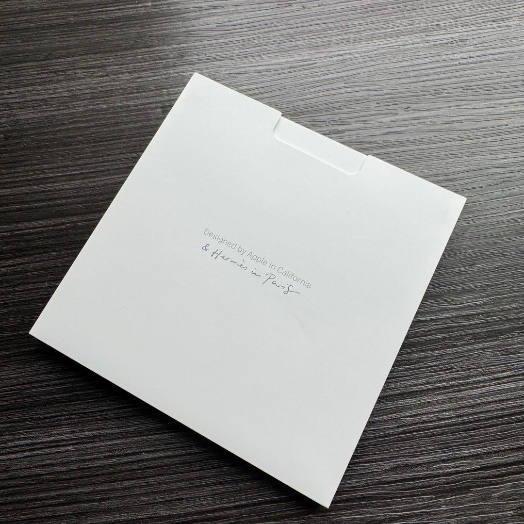 2621 ほぼ未使用　Apple Watch エルメス　オレンジ　ラバーバンド