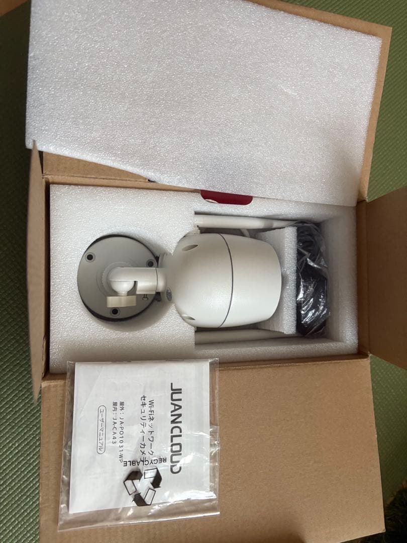 JUAN CLOUD Wi-Fiネットワーク屋外カメラ JA-PO1031-WP