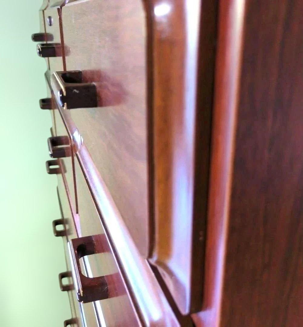 和箪笥 138㌢高 レトロ調 整理タンス チェスト