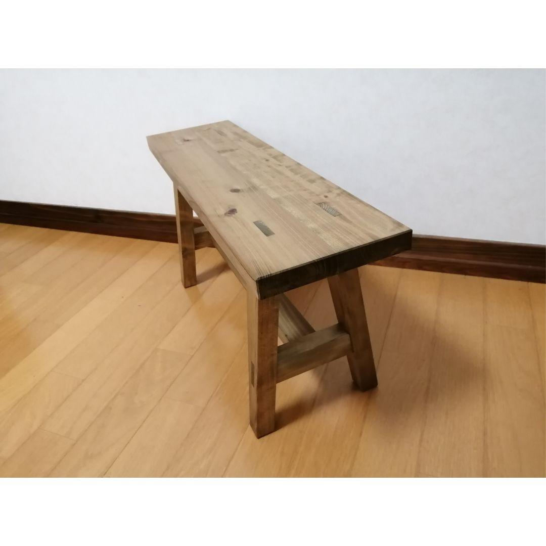 専用出品　欅材フラワースタンド　花台　奥行35cm×幅66cm×高さ55cm