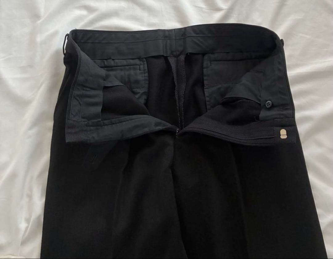 90’s vintage ウールスラックス ワイド ツータック 日本製 アメカジ