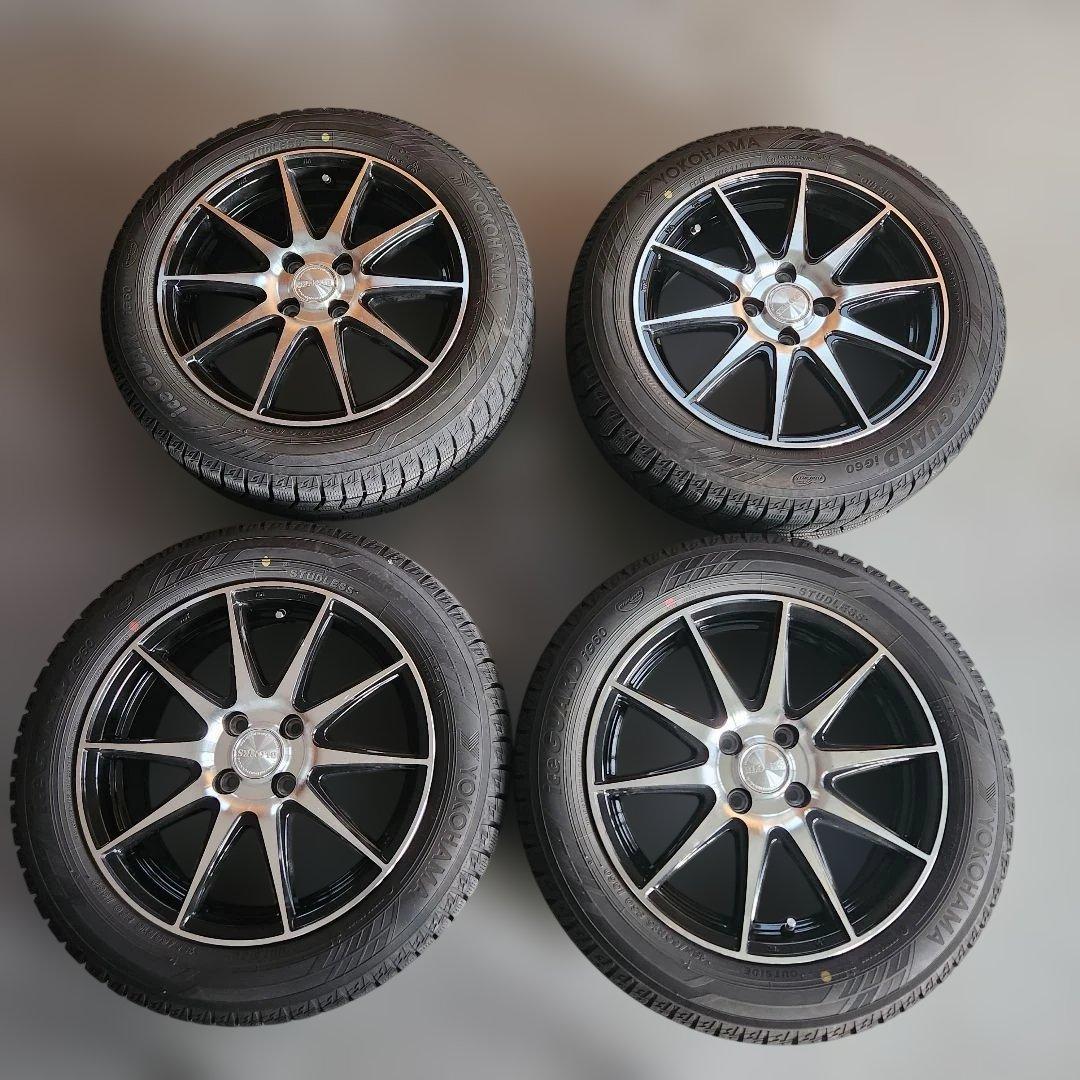 K*A様 186/60r16 スタッドレスタイヤ ホイールセット ヨコハマ ノー