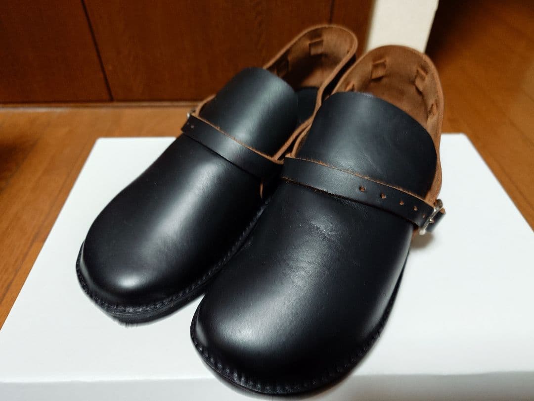 フェルナンドレザー ミドルイングリッシュ US7.5E ブラック