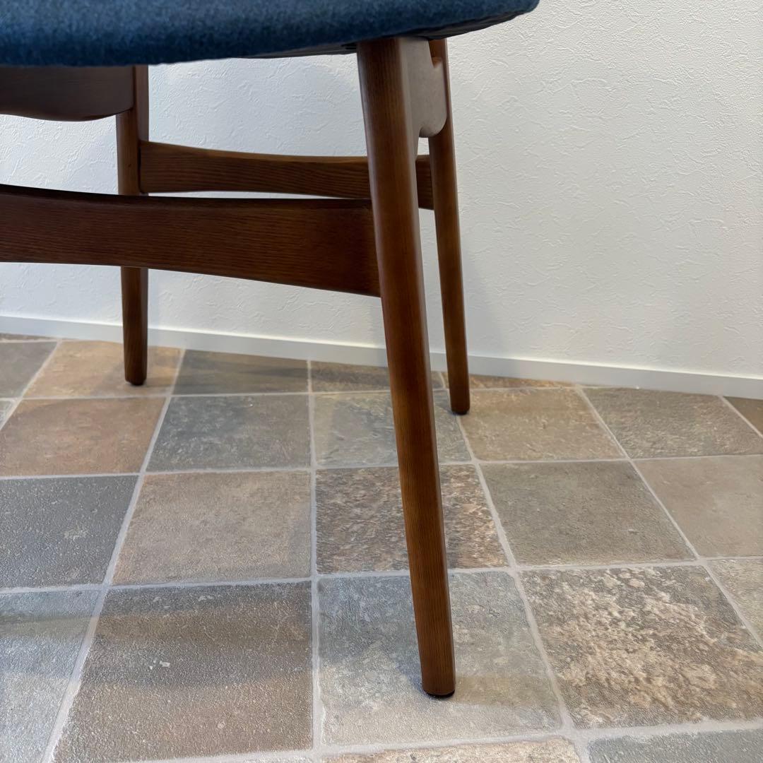 【美品】NOCE ノーチェ ダイニングチェア 北欧 椅子 RY54 ダークブルー