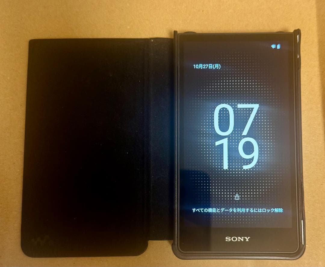 SONY Walkman NW-ZX707 黒 4.4mm変換ケーブル ケース付