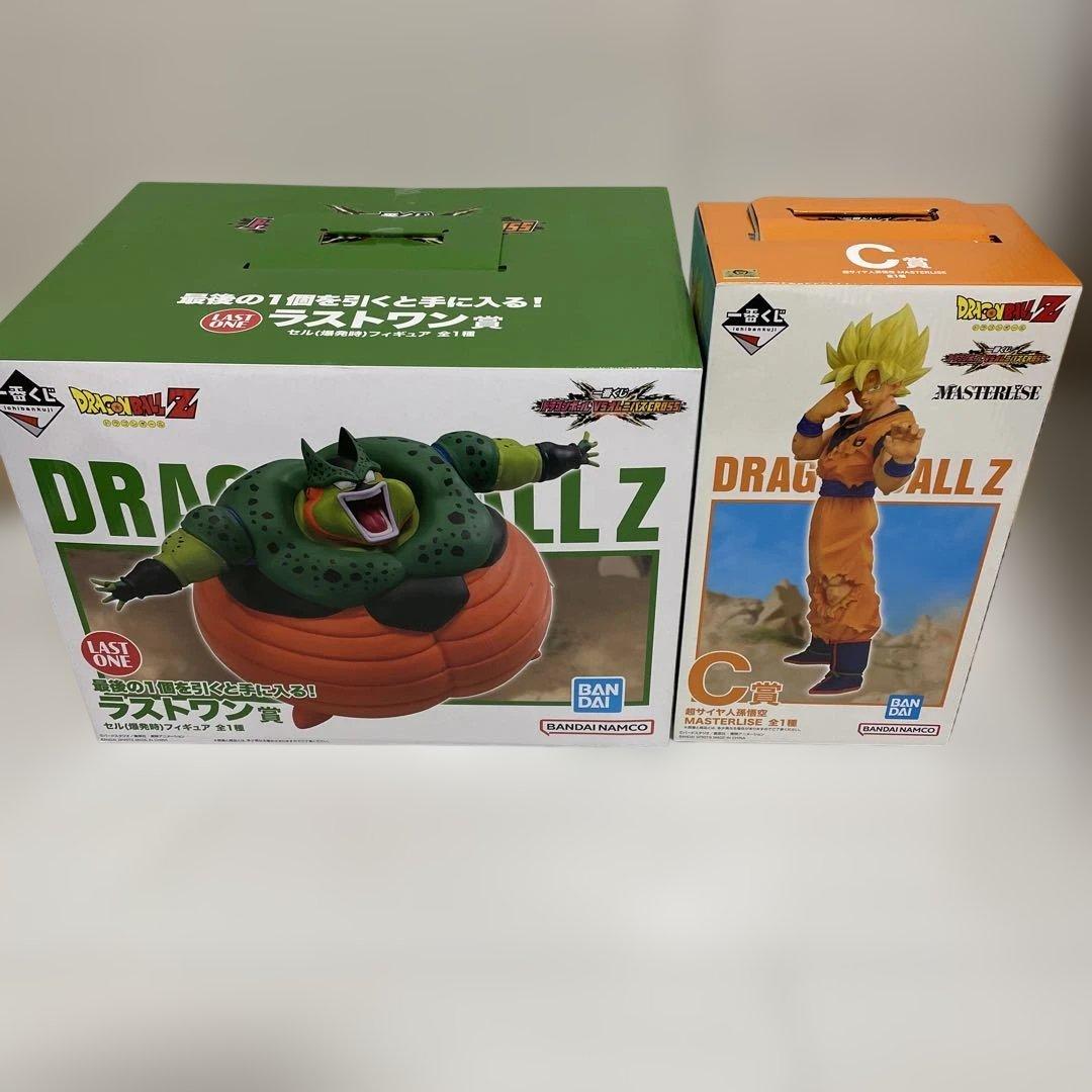 ドラゴンボール 一番くじ C賞 超サイヤ人孫悟空 ラストワン賞 セル(爆発時)