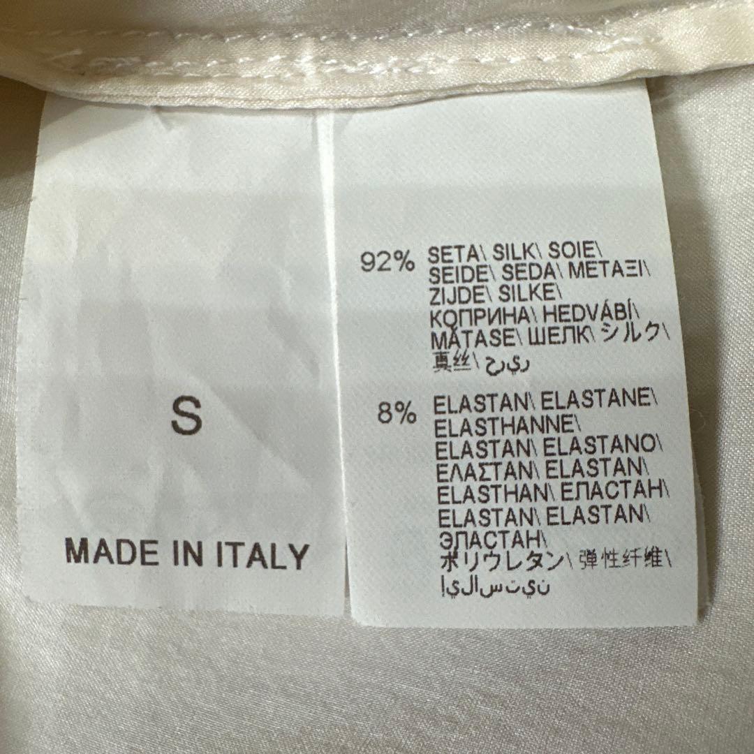 【最高級】BRUNELLO CUCINELLI ブルネロクチネリ シルクブラウス