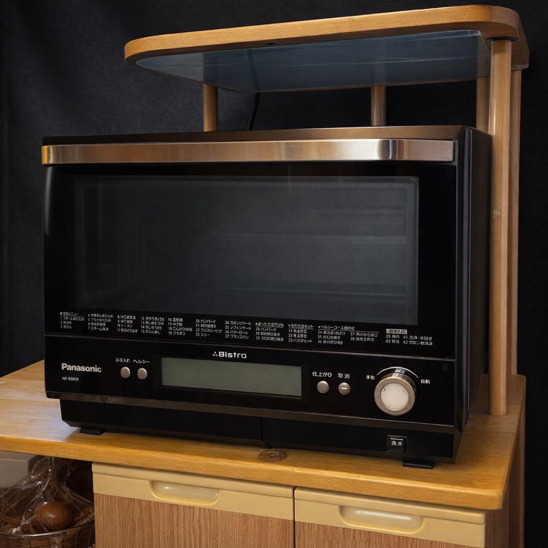 Panasonic スチームオーブンレンジ NE-BS802-K 天板3枚付き