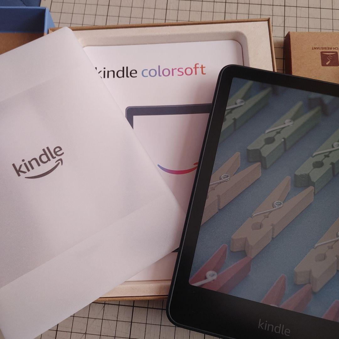Amazon Kindle Colorsoft ケース付き