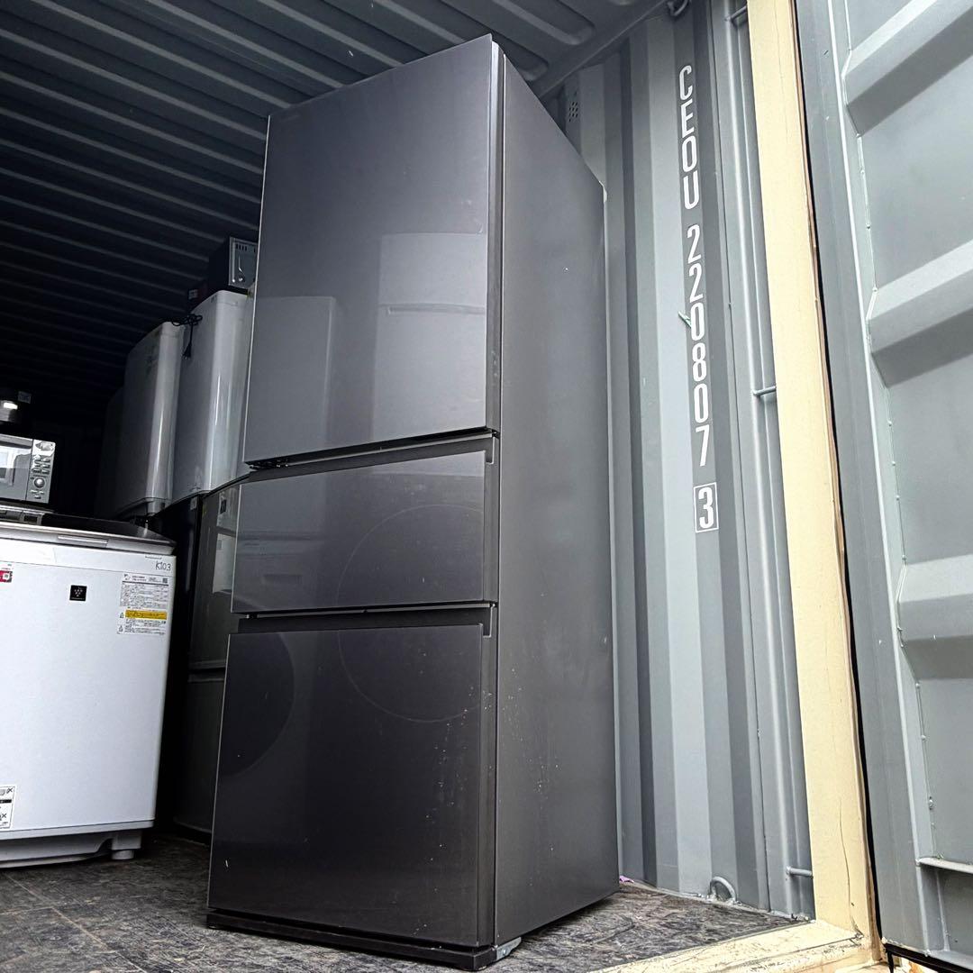 378取付無料！定価約14万！ほぼ新品！東芝ベジータ高性能シルバー3ドア冷蔵庫