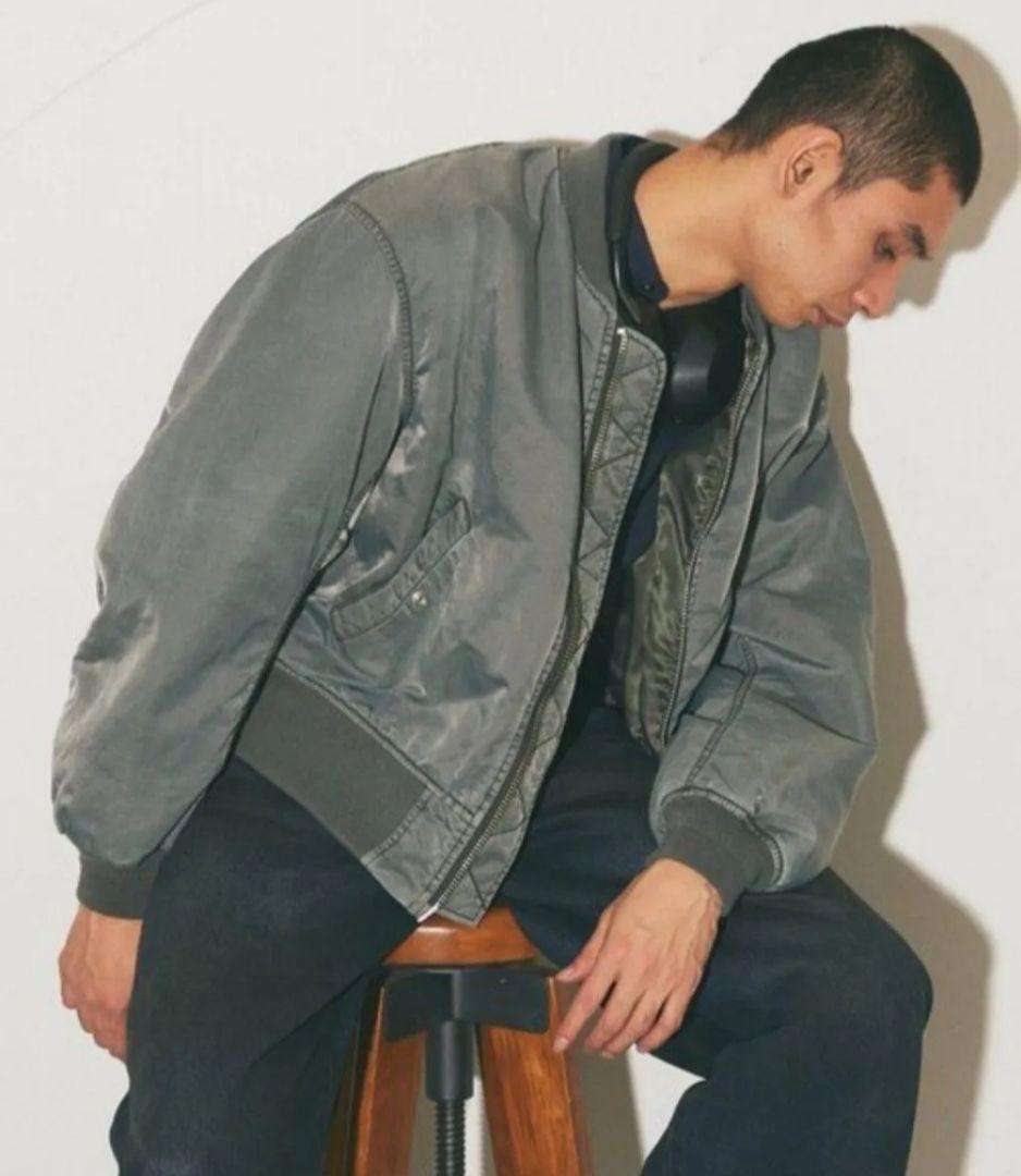 JOURNAL STANDARD オーバーフィット ボンバーブルゾン ma1