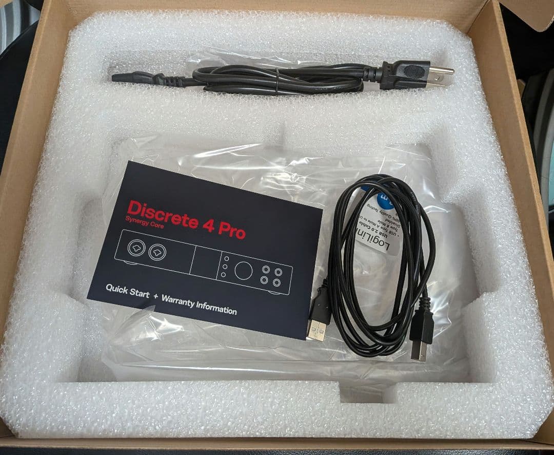 DTM・DAW Discrete 4 Pro Synergy Core