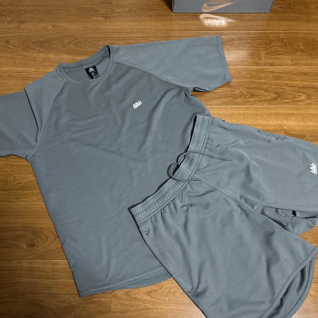 ballaholic グレー Tシャツとショーツセット