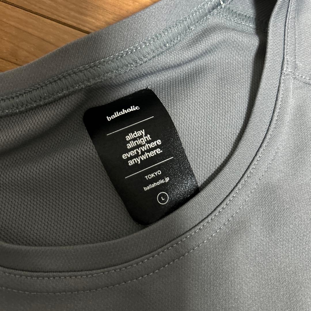 ballaholic グレー Tシャツとショーツセット