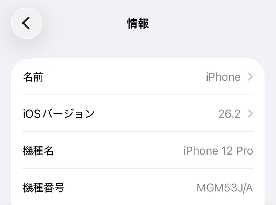 iPhone 12 Pro （128GB） グラファイトSIMフリー