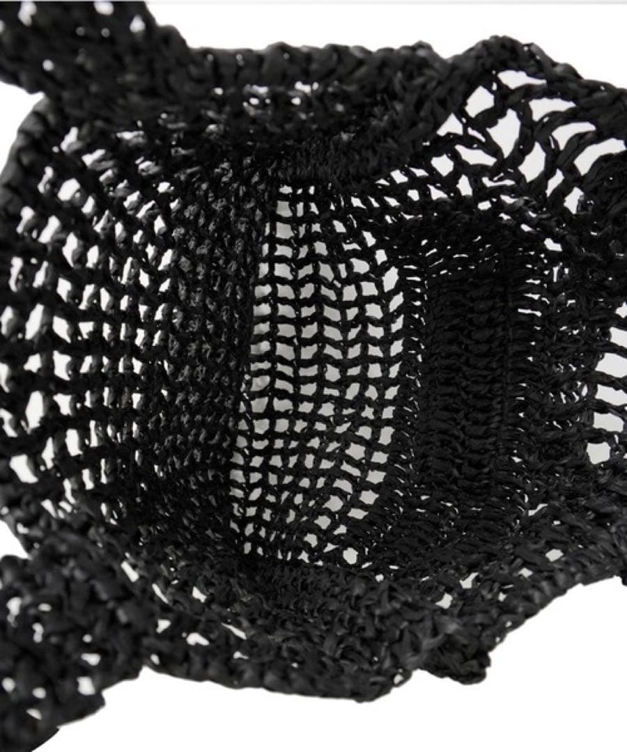 期間限定sale 未使用 MSGM ラフィアネット ロゴ トートバッグ