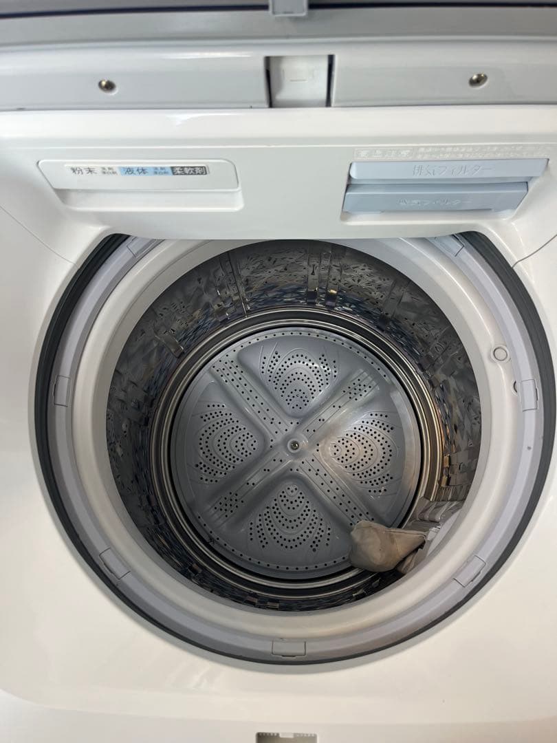 【美品】SHARP 乾燥付き洗濯機 8.0kg 2023年製