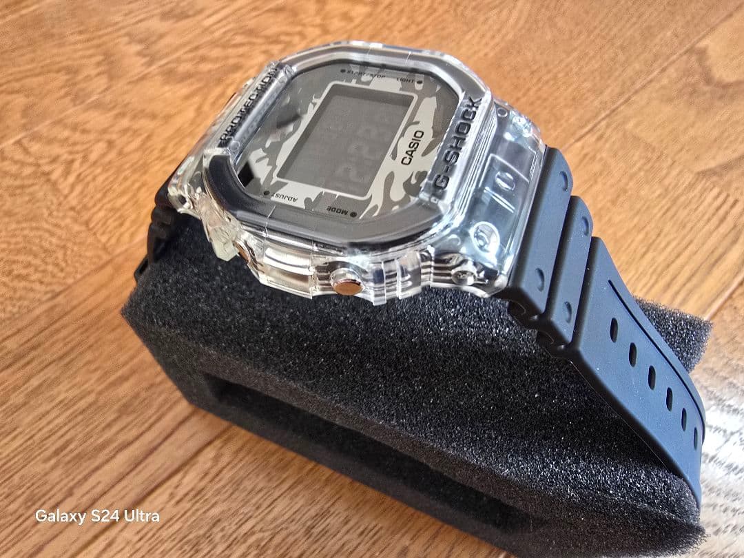 【新品・訳あり】CASIO G-SHOCK クリア迷彩（クリアカモフラージュ）