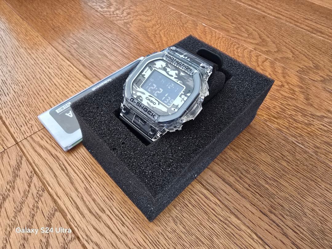 【新品・訳あり】CASIO G-SHOCK クリア迷彩（クリアカモフラージュ）