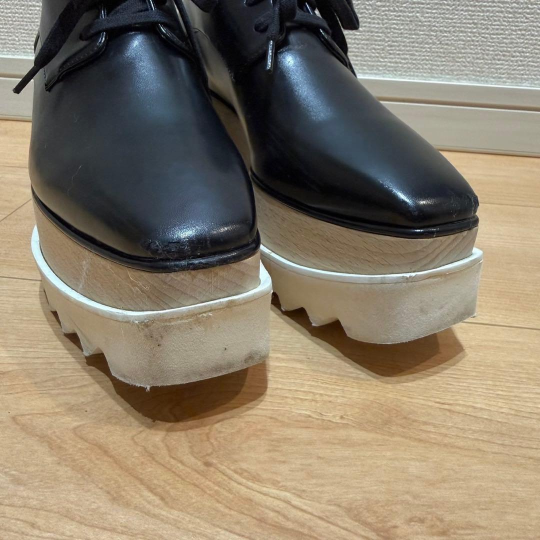 STELLA McCARTNEY エリス　プラットフォーム　37 ブラック
