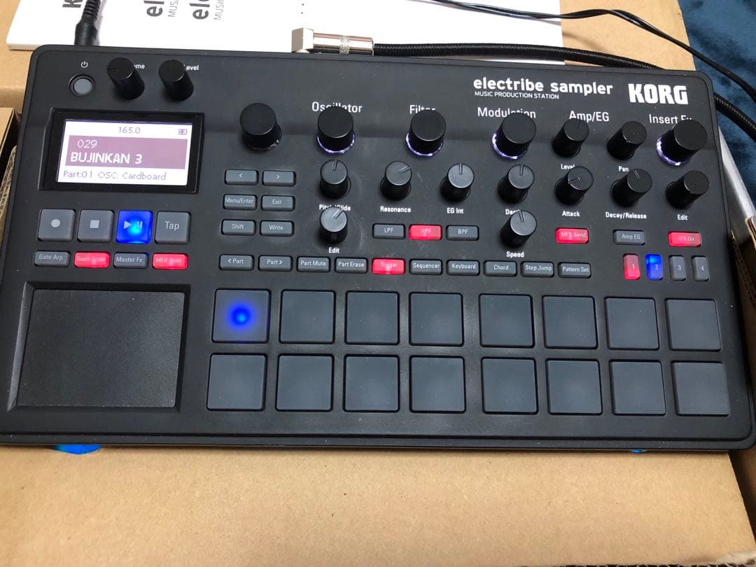 DJ機材 KORG electribe sampler