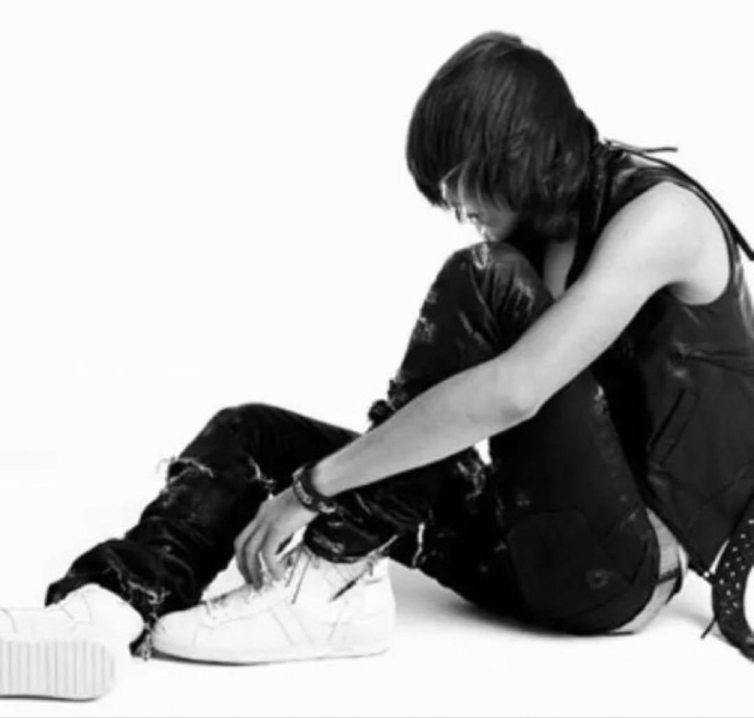 【新品未使用】Dior homme エディBoy ピンバッジ　strip期