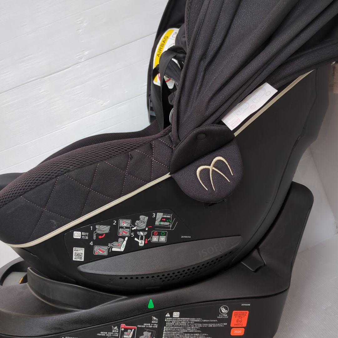 【美品】AILEBEBE エールべべ クルット6i グランスブラックISOFIX