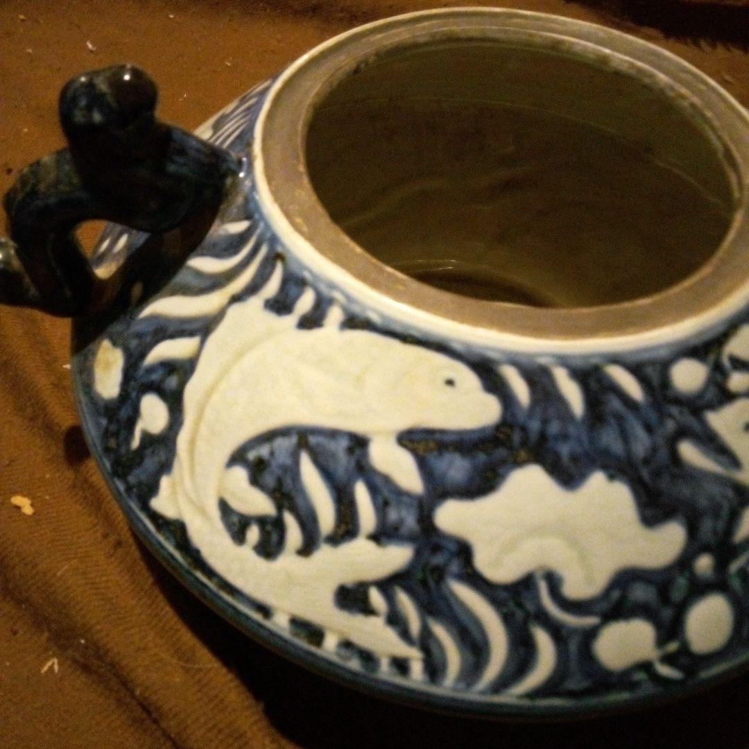 Salvia Shop　元染　蓋付き壺