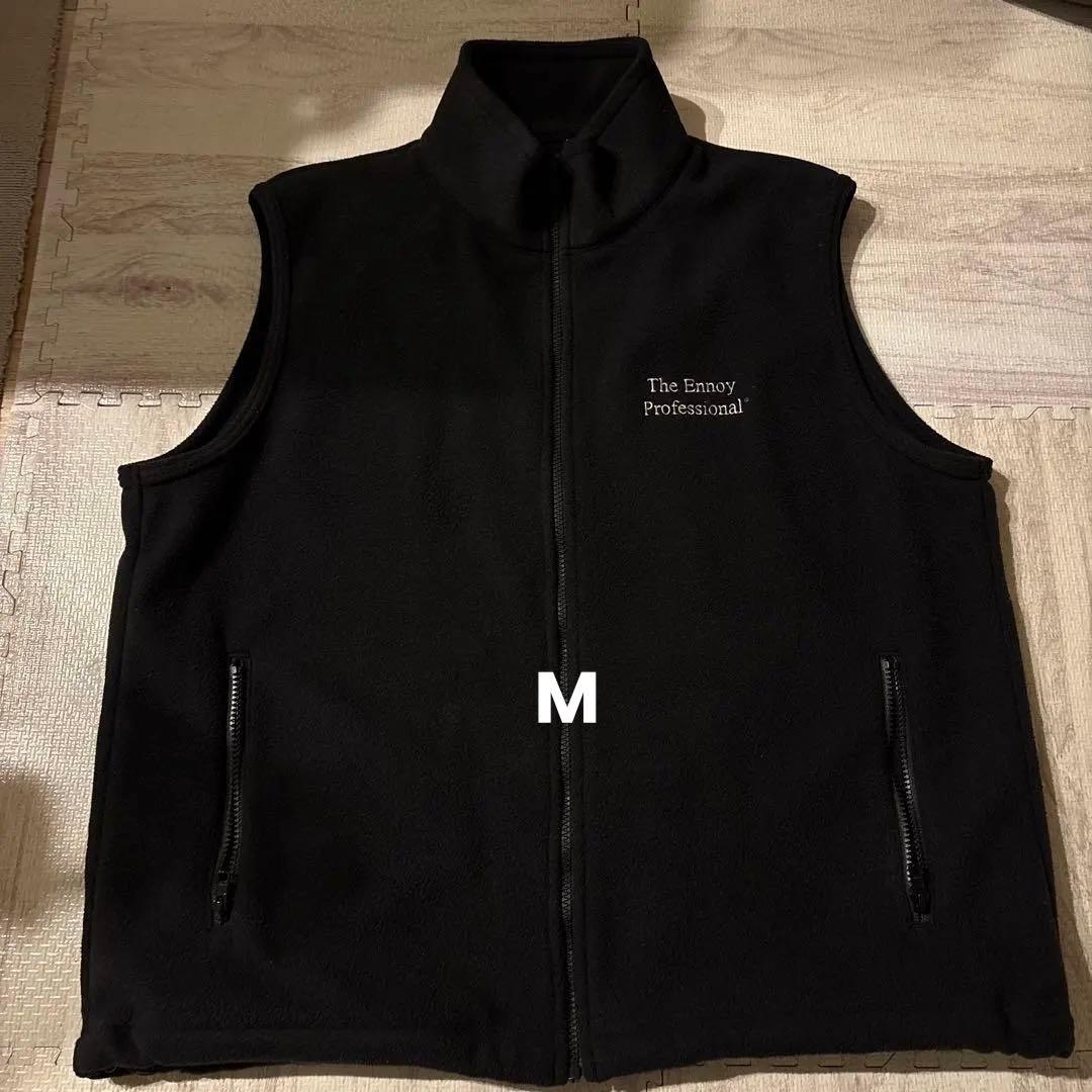 The Ennoy Professional フリースベスト Mサイズ ブラック