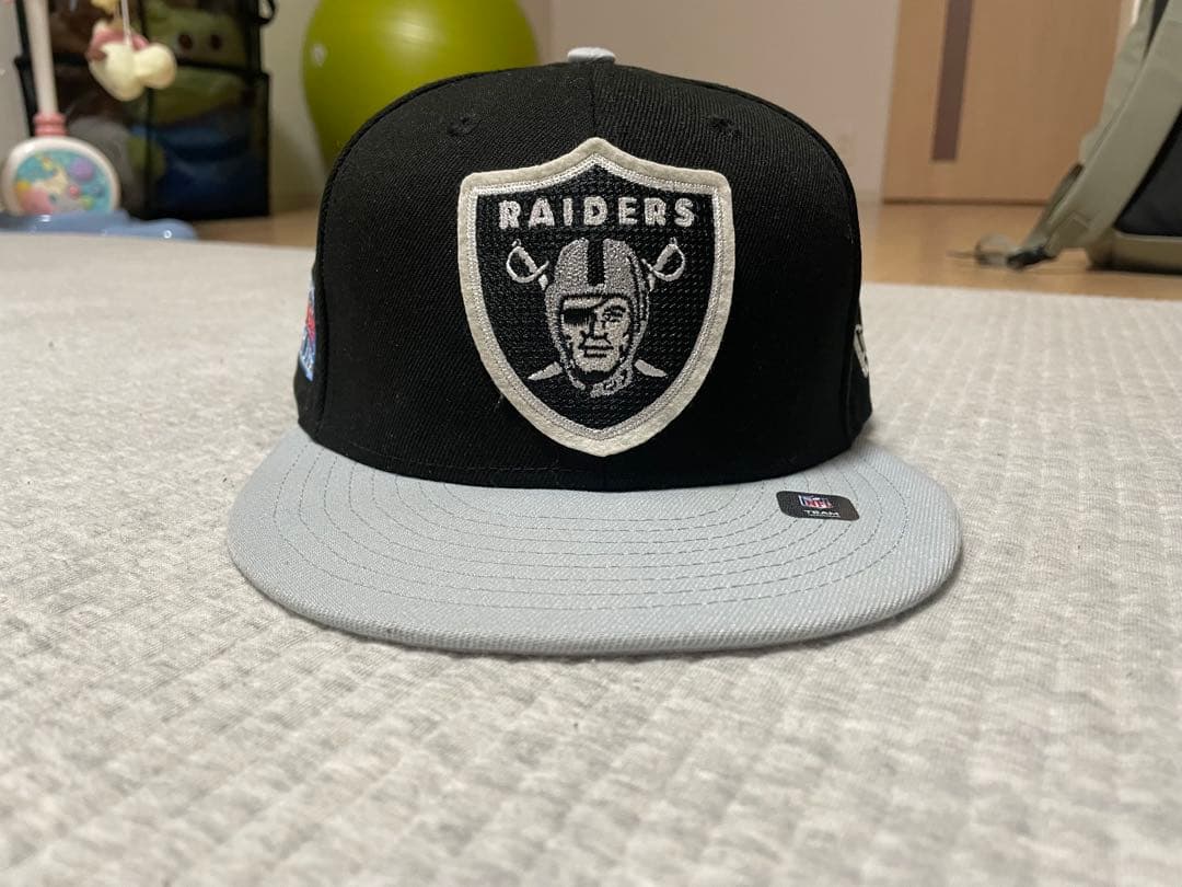 RAIDERS キャップ ブラック グレー LV タイムセールで本日限定価格