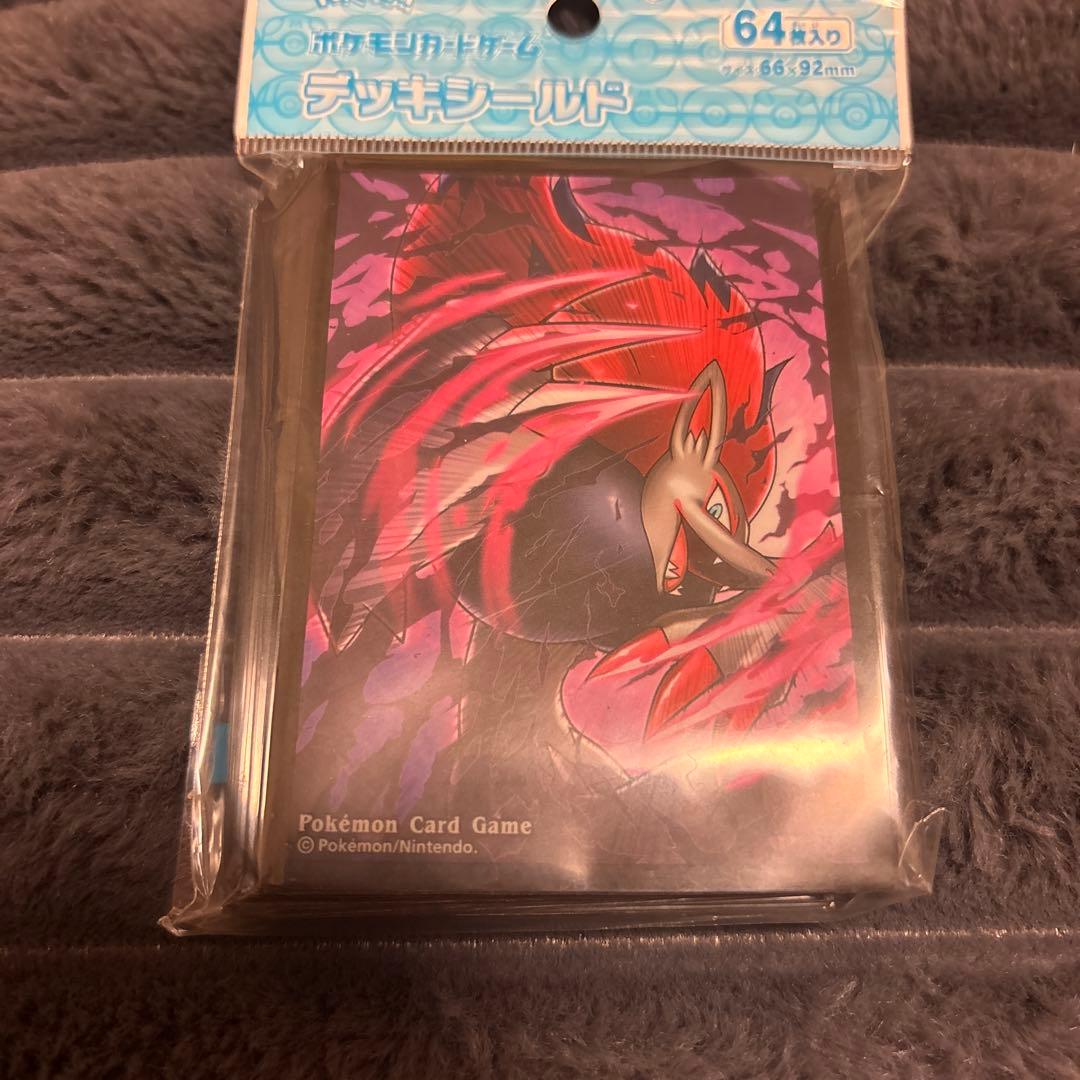 ポケモンセンター限定デッキシールド スリーブ　ゾロアークダークイリュージョニスト