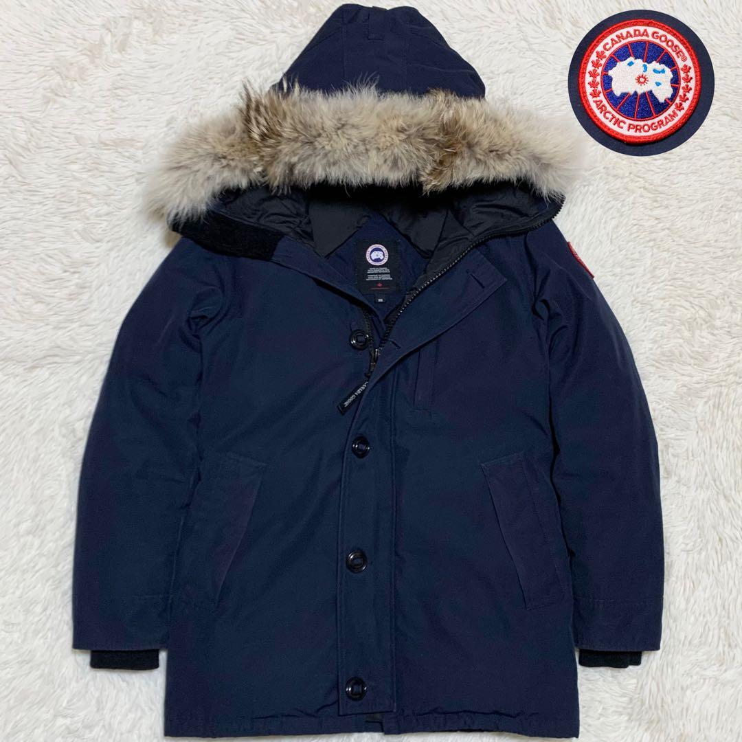カナダグース ダウン ジャスパー 3438JM コヨーテ ネイビー M
