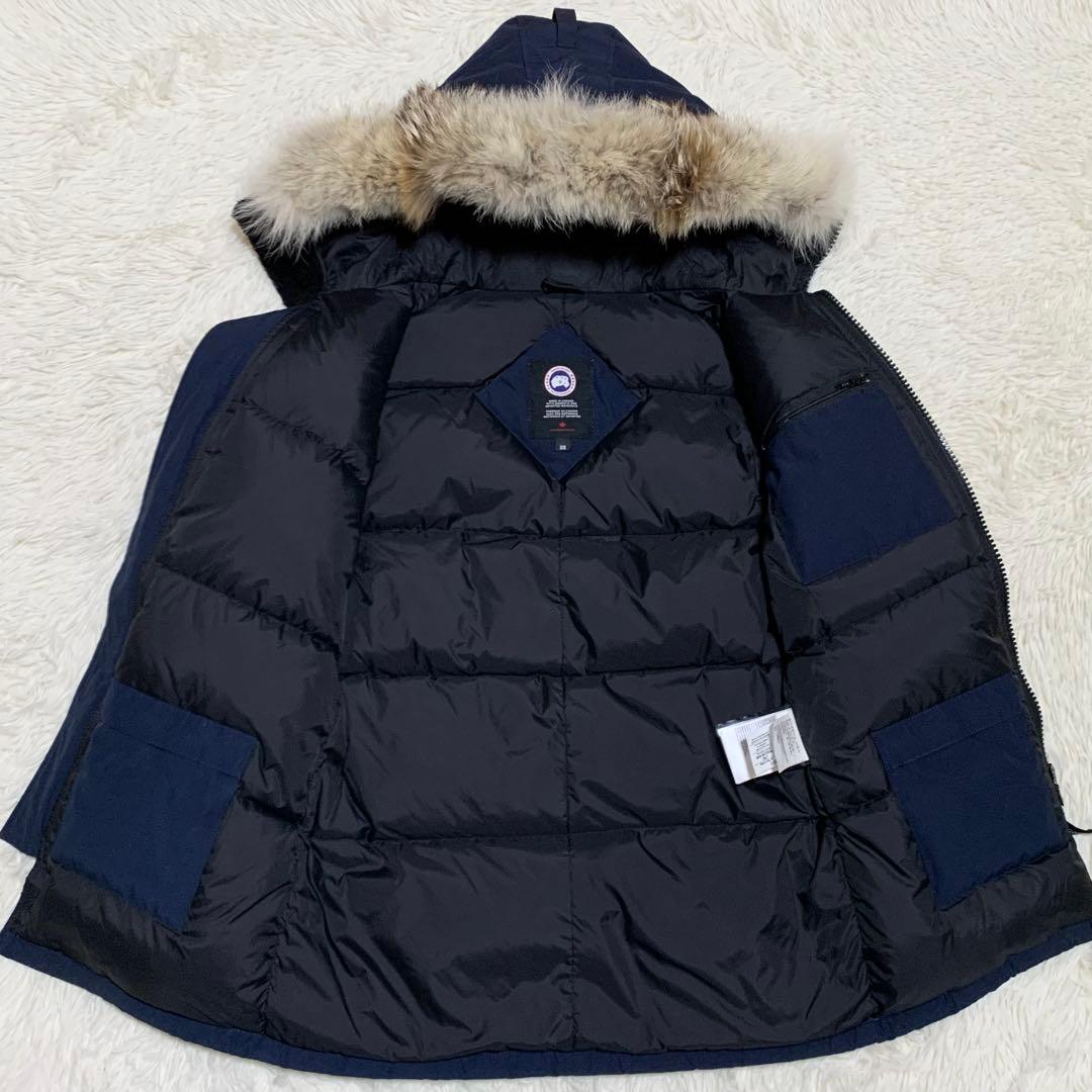 カナダグース ダウン ジャスパー 3438JM コヨーテ ネイビー M