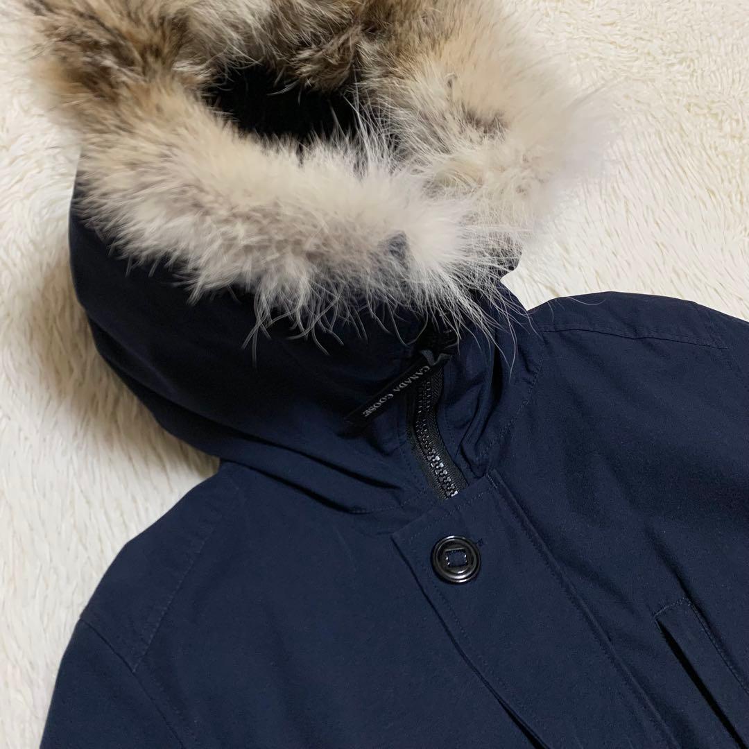 カナダグース ダウン ジャスパー 3438JM コヨーテ ネイビー M