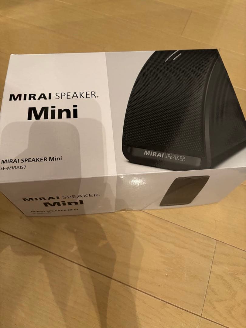 ミライスピーカーミニ　未使用品に近い
