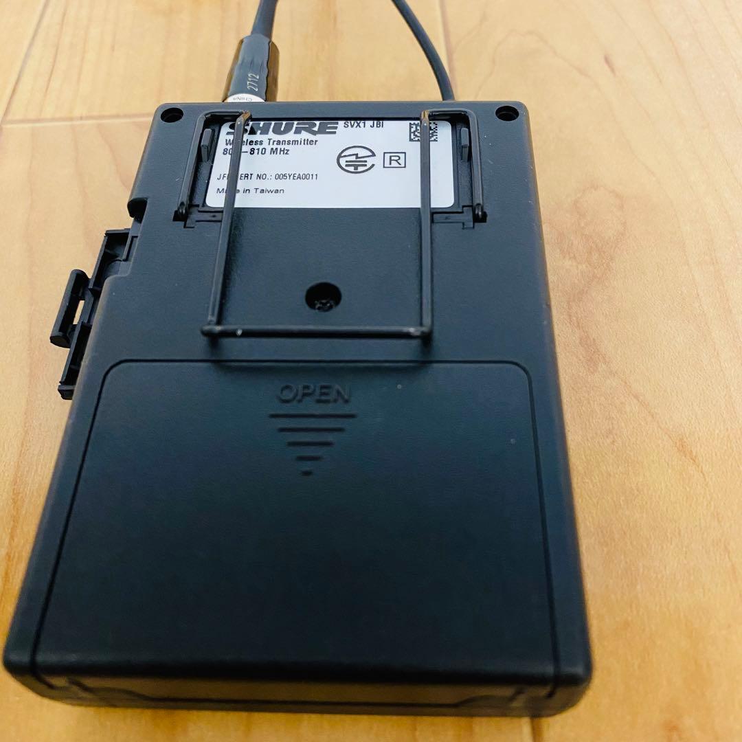 極美品✨Shure svx1 JB1/ PG185 コンデンサー マイク