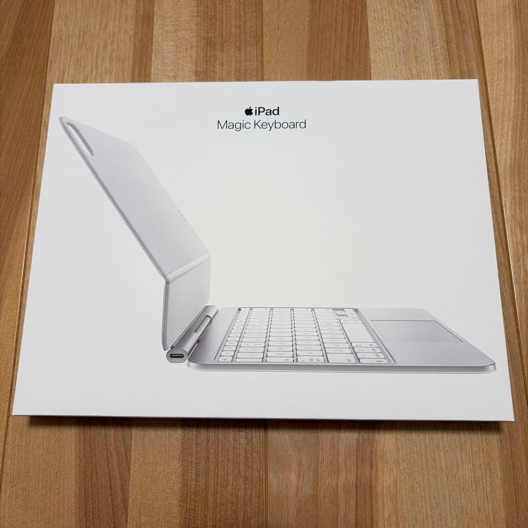 iPadPro M4 11インチ用Magic Keyboard白MWR03J/A