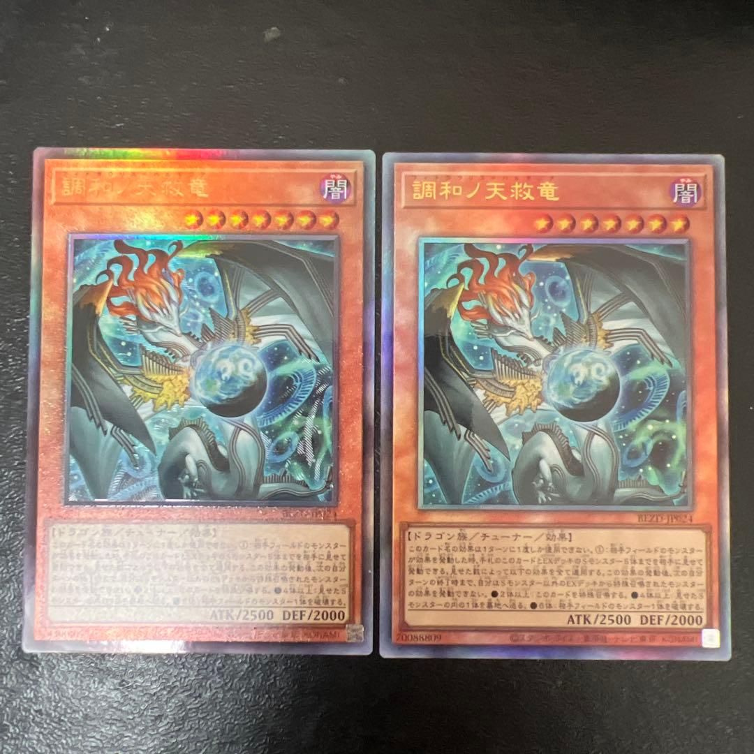 遊戯王調和の天救竜レリーフ②