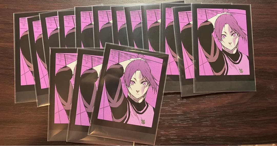 ブルーロック　御影玲王　モノクロカード　15枚