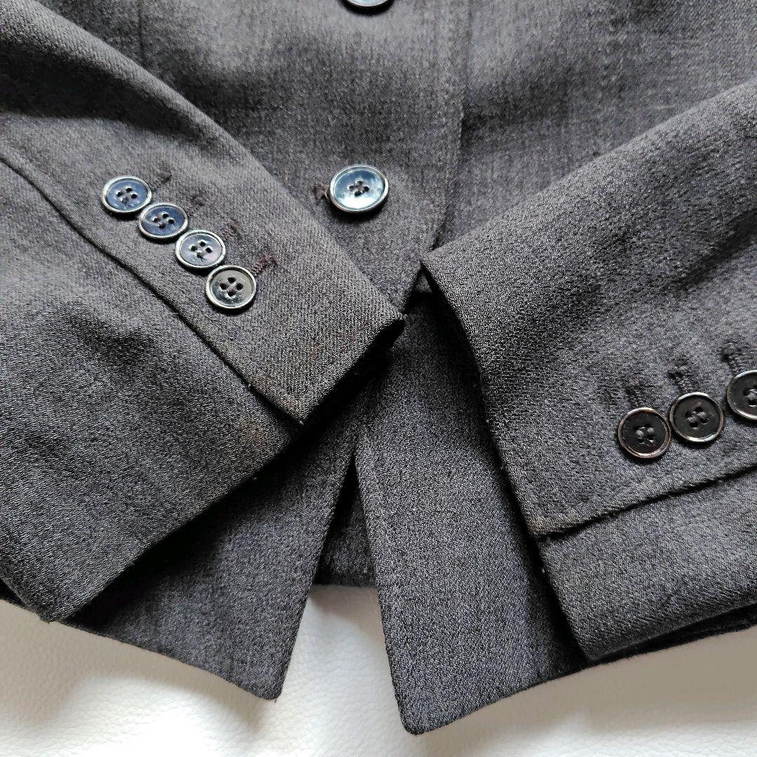 美品 テーラードジャケット レオパード グレー　ドルガバ ベルト 2way