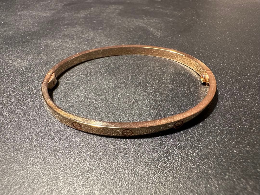 新品！保証書付 カルティエ Love ブレスレット ピンクゴールド　16cm