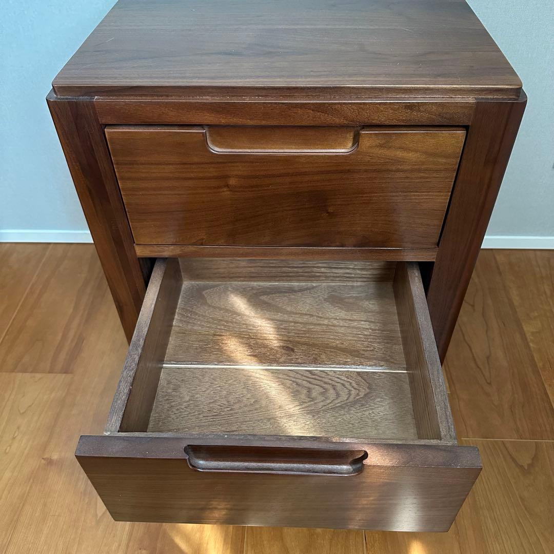 ウォールナット サイドチェスト チェスト サイドテーブル